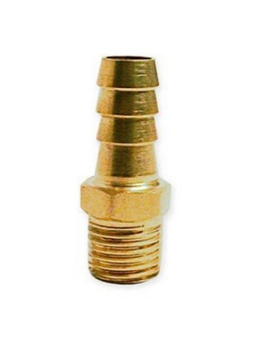 NIPLE DE BRONCE  1/4 X 1/4 (50052376)