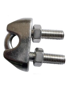 ABRAZADERA  2 PERNOS 6 MM (02406)