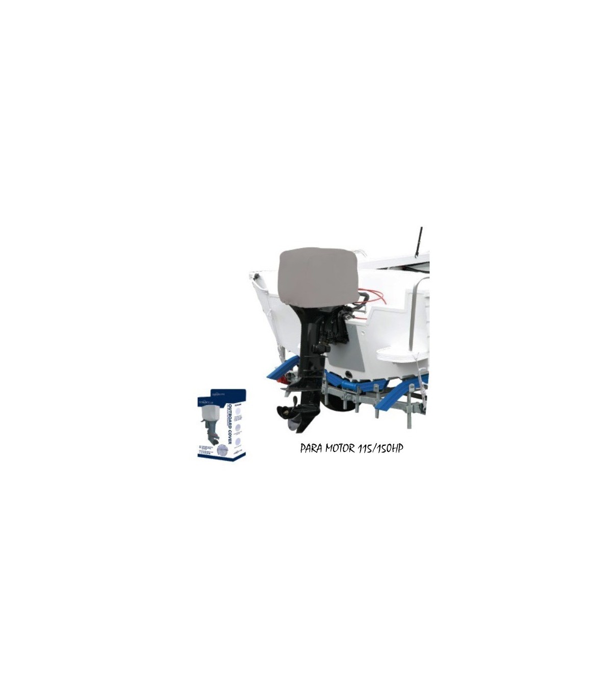 FUNDA CUB. CAB. MOTOR 115/150HP(MA 074-5)