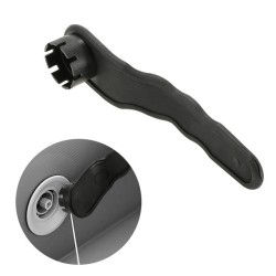 LLAVE VALVULA PLASTICO NEGRA