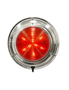 Luz Cabina Led 5 1/2 pulg.BLANCO/ROJO (50023750)