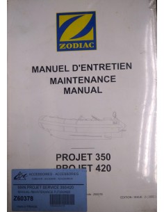 MANUAL MANTECION PROJET 350-420