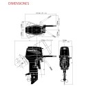 MOTOR TOHATSU 50 HP D2L