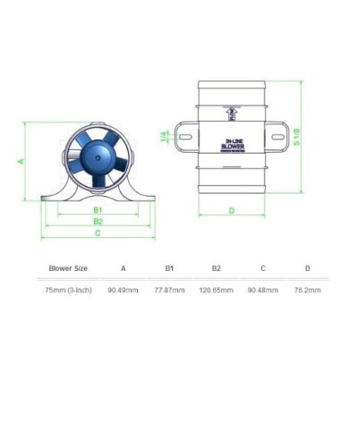 BLOWER 3PULG. (C11604)