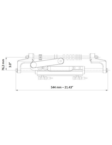 CILINDRO HIDRAULICO UC128P-OBF/1