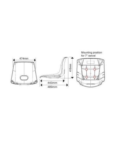 ASIENTO PVC AZUL/BLANCO (MA 701-31)