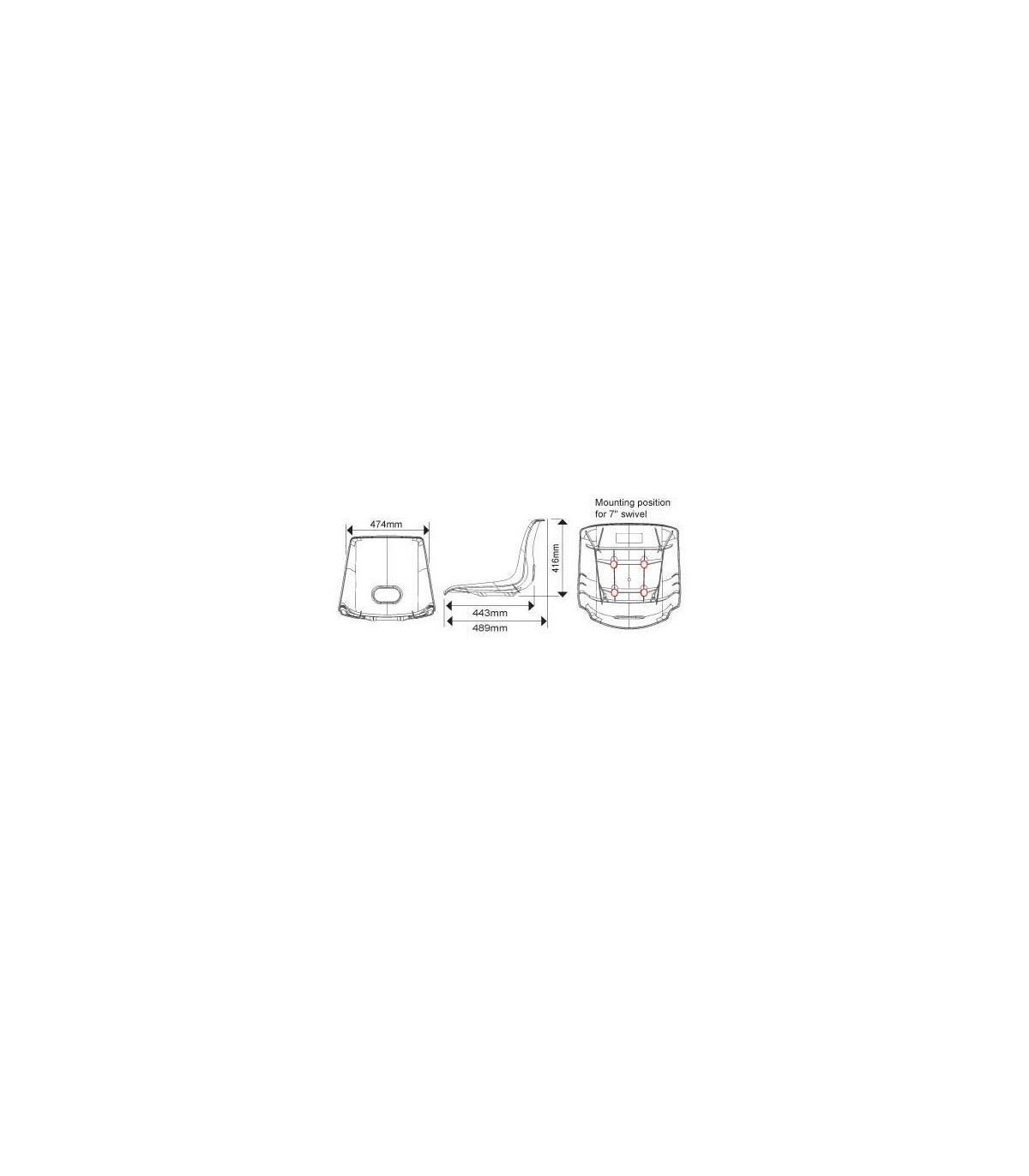 ASIENTO PVC AZUL/BLANCO (MA 701-31)