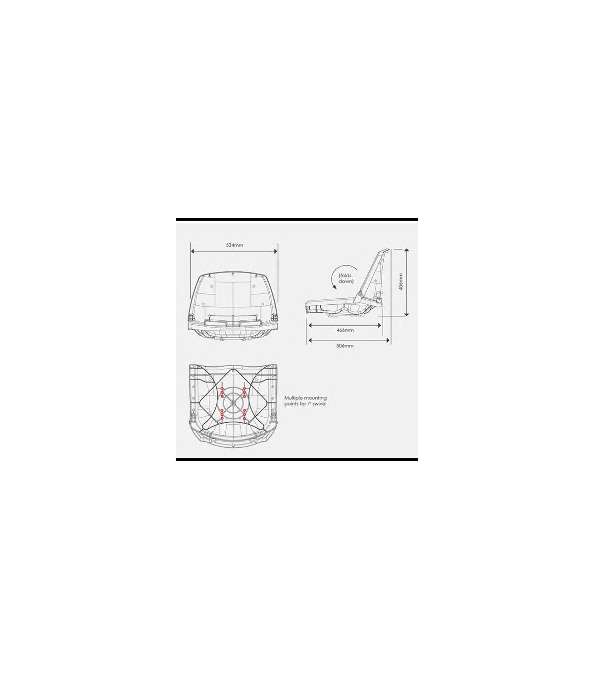 ASIENTO PLEGABLE  (MA 702)