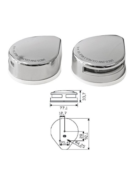 LUZ PROA VERDE/ROJA LED (C91018) LUZ PROA VERDE/ROJA LED (C91018)