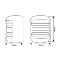 LUZ NAVEGACION BLANCA 12v -5W (30833)