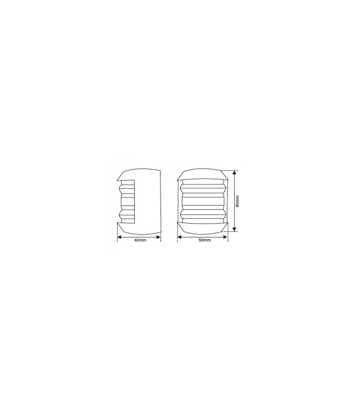 LUZ NAVEGACION BLANCA 12v -5W (30833)