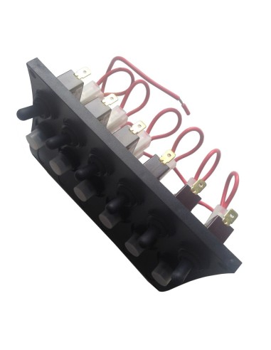 PANEL INTERRUPTOR 6 LED (C91346LED)