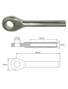 TERMINAL OJO 2.5mm.(037101)