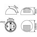 LUZ PROA VERDE Botes2.5 BL (30071)