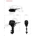 MOTOR TOHATSU MFS 20 HP E EFTS