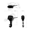 MOTOR TOHATSU MFS 20 HP E EFL