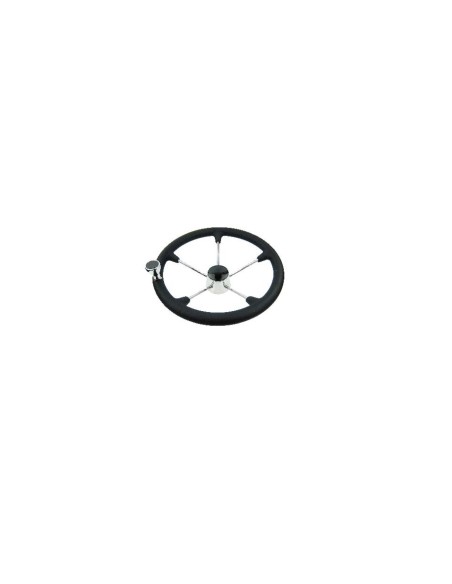 VOLANTE ACERO INOX.FORRADO 13.5´´(610801) VOLANTE ACERO INOX.FORRADO 13.5´´(610801)