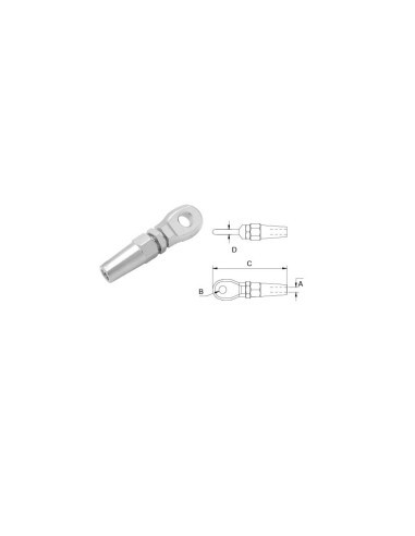TERMINAL OJO P/CABLE 6mm.(341606)