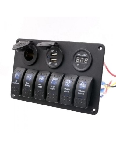PANEL 6 INTERRUPTORES (471301)