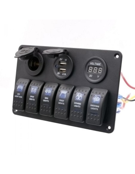 PANEL 6 INTERRUPTORES (471301) PANEL 6 INTERRUPTORES (471301)