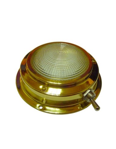 LUZ CABINA DORADA LED 3´´ (440507)