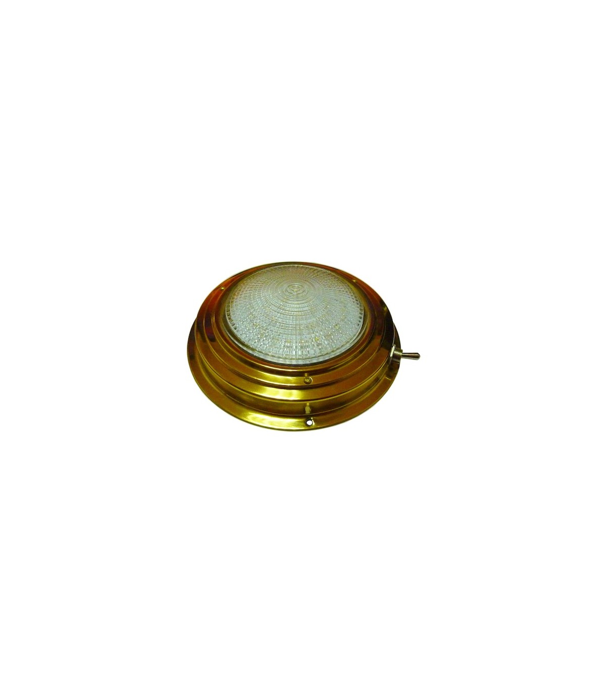 LUZ CABINA DORADA LED 5´´ (440508)