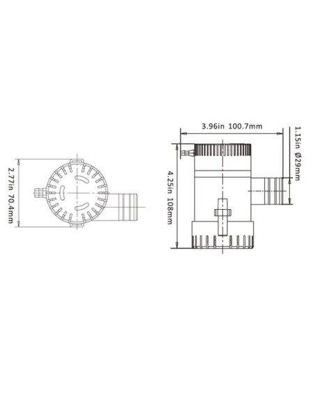 BOMBA SENTINA SEAFLO 1100GPH(510411)
