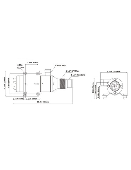 BOMBA MACERADORA 12V(511001) BOMBA MACERADORA 12V(511001)